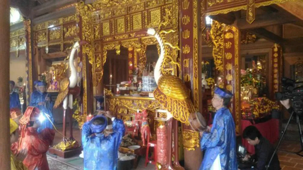 Tổ chức lễ giỗ vua Mai Hắc Đế