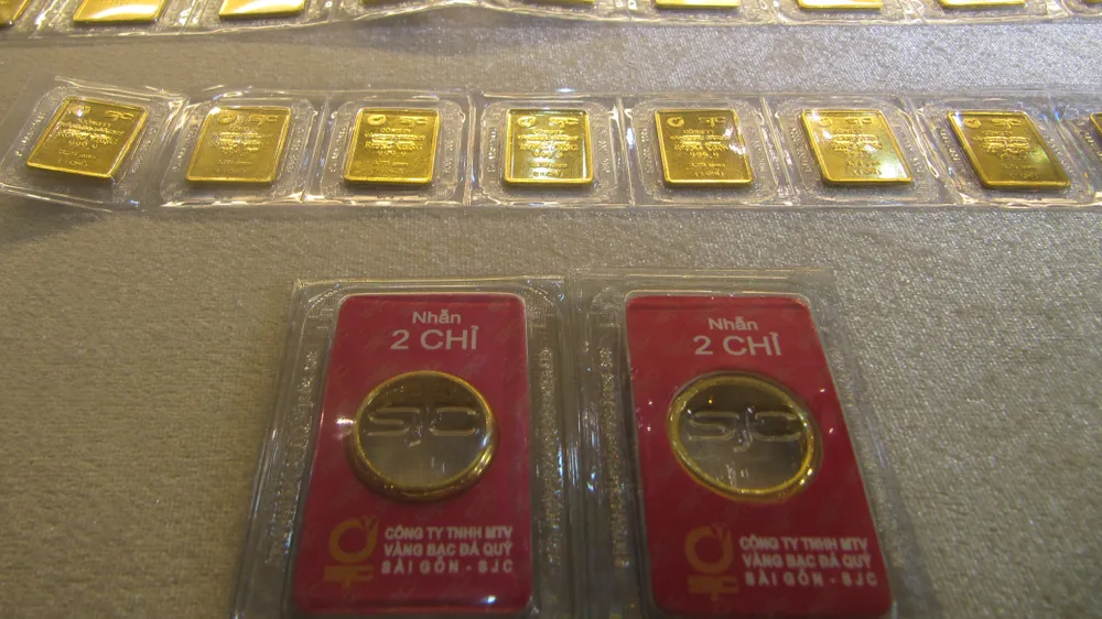 Giá vàng SJC tăng kỷ lục