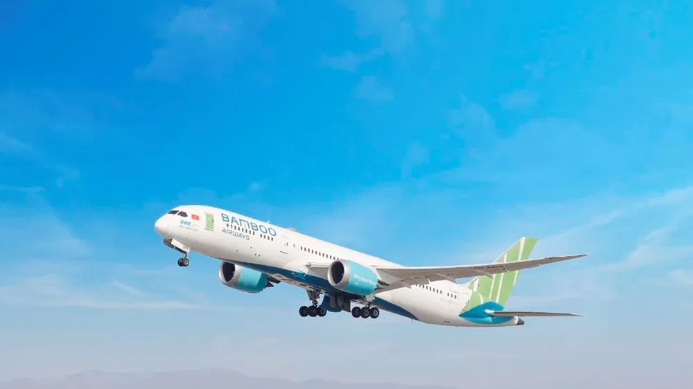 Máy bay Boeing 787-9 của hãng hàng không Bamboo Airways đã đi đón công dân Việt Nam từ Ba Lan về nước