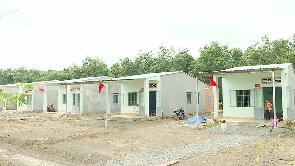 Ấm áp điểm dân cư nơi biên giới 