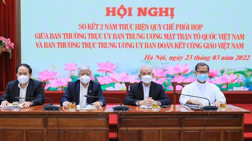 Củng cố, nâng cao niềm tin của đồng bào công giáo đối với Đảng, Nhà nước