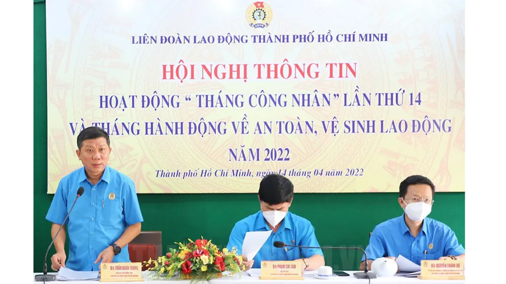 TPHCM: Hơn 100 tỷ đồng chăm lo người lao động trong Tháng công nhân