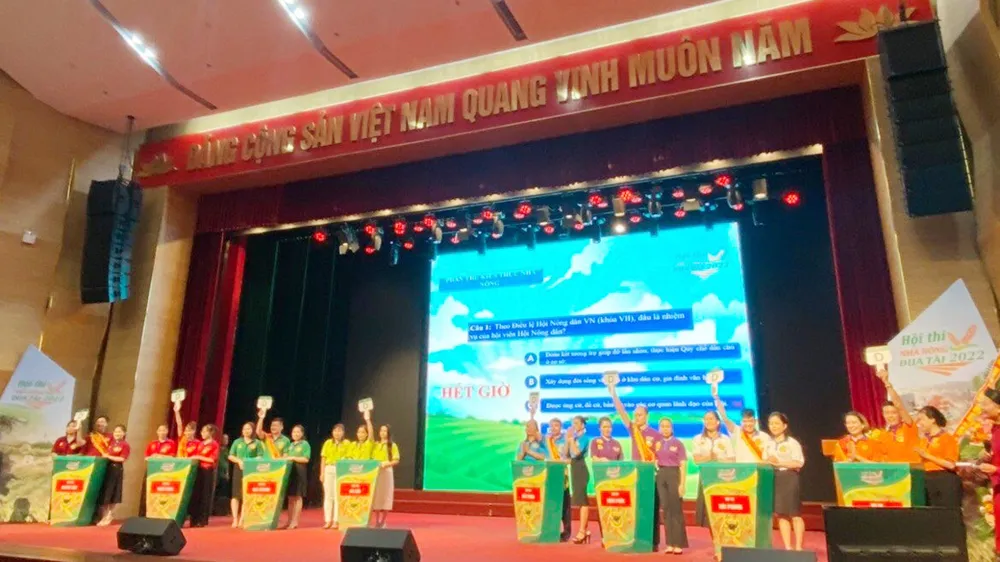 Hội thi Nhà nông đua tài toàn quốc, lần thứ V, khu vực 2: Nông dân Đồng bằng Sông Hồng và Bắc miền Trung đua tài