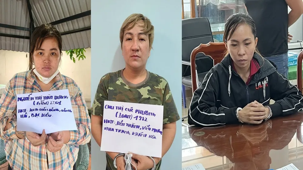 Các đối tượng trong đường dây mua bán trẻ em vừa bị bắt