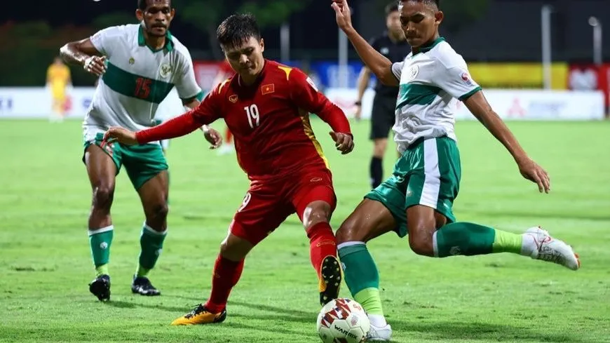 Đổi giờ thi đấu trận lượt đi Indonesia - Việt Nam