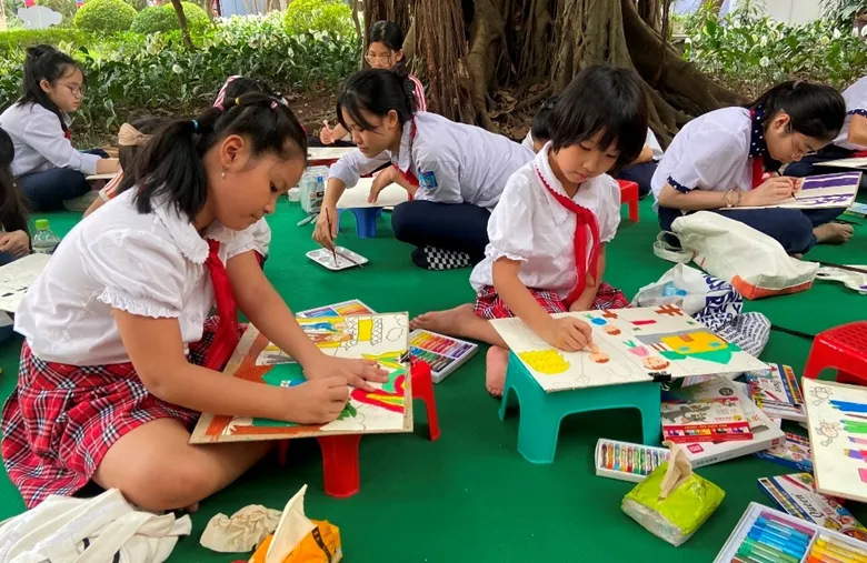 Tìm kiếm tài năng hội họa thiếu nhi