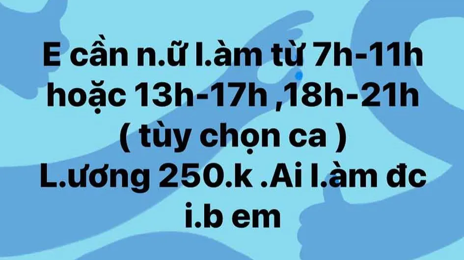 Tuyển dụng… bí ẩn
