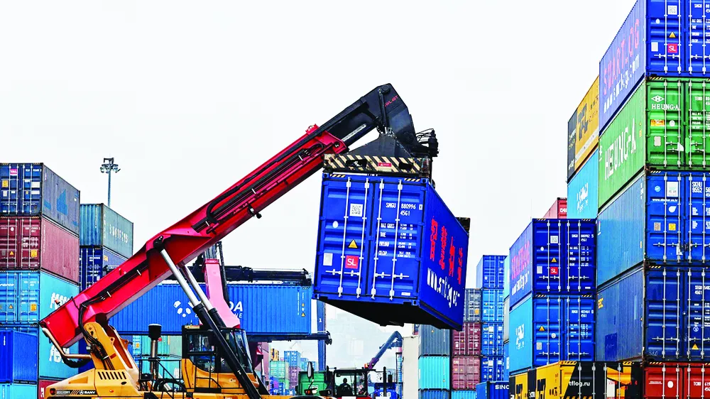 Hàng hóa Trung Quốc vào Nga tăng kỷ lục trong năm 2023. Ảnh: Atlantic Council