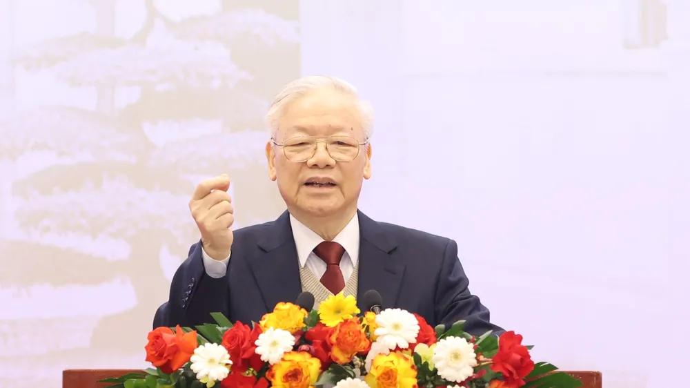 Tổng Bí thư Nguyễn Phú Trọng. Ảnh: QUANG PHÚC