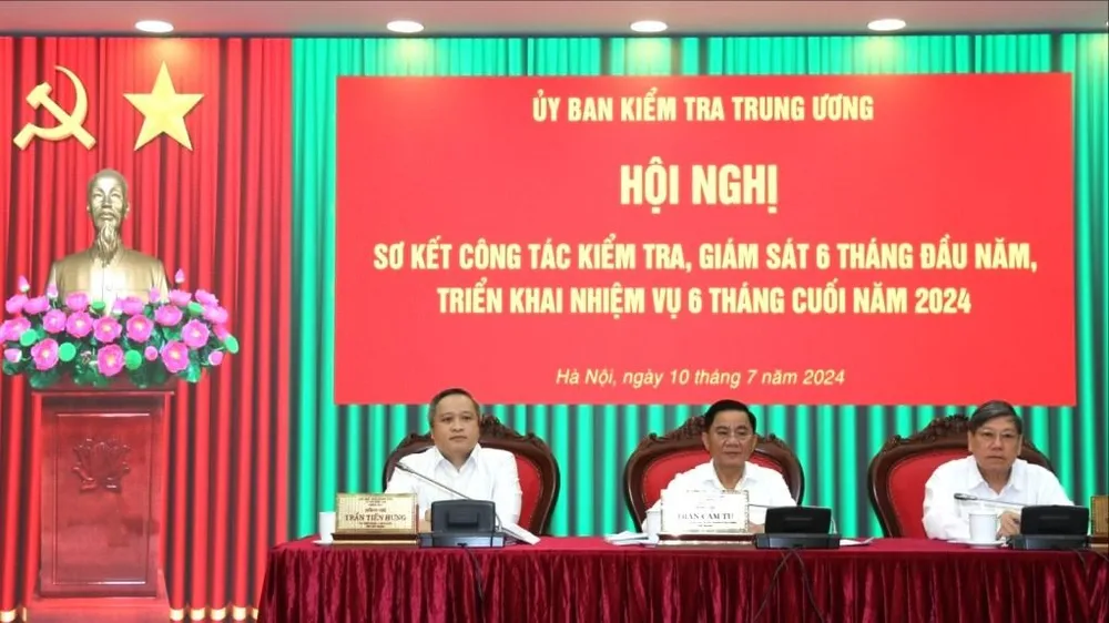 Trong 6 tháng đã thi hành kỷ luật 165 tổ chức đảng và 7.858 đảng viên