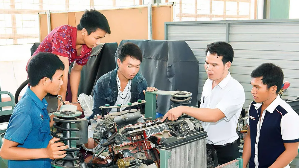 Nâng chất đào tạo nghề cho lao động nông thôn