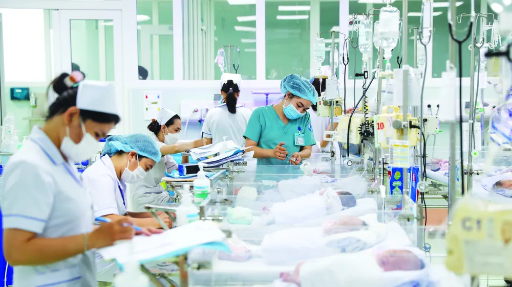  Nhân viên y tế làm việc tại Bệnh viện Nhi đồng 1 TPHC