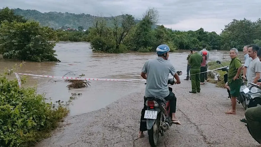 Gia Lai: Nước đã rút, thôn Mơ Nang 2 hết bị cô lập