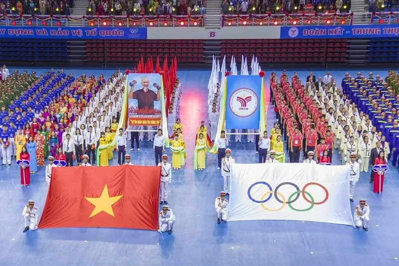 Đại hội Thể thao toàn quốc năm 2022 diễn ra tại Quảng Ninh . Ảnh: P.MINH