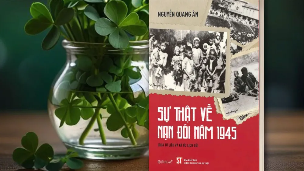 Nhà sử học Nguyễn Quang Ân ra mắt sách "Sự thật về nạn đói năm 1945"