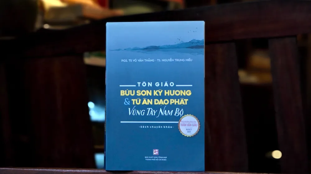 Giải thưởng khoa học Trần Văn Giàu lần thứ 13 năm 2025: Vinh danh công trình nghiên cứu tôn giáo bản địa Nam bộ