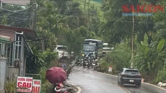 Nơi phát hiện thi thể chị D. cách hiện trường khoảng 20km.
