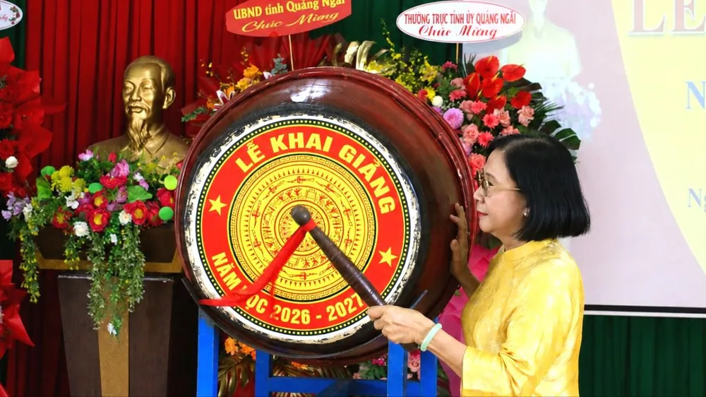 Trung tâm Nuôi dạy trẻ khuyết tật Võ Hồng Sơn khai giảng năm học mới