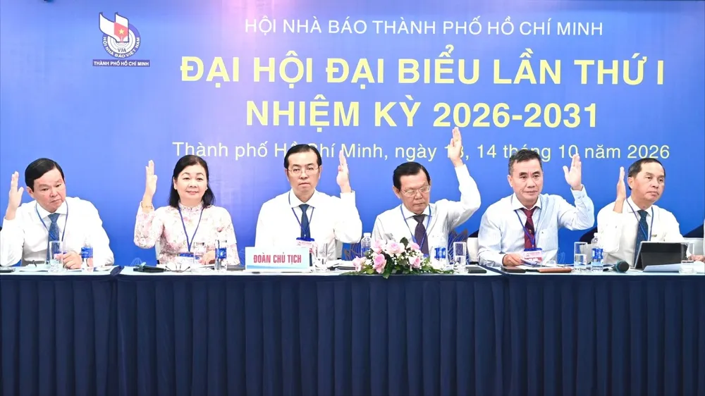 176 đại biểu dự phiên trù bị Đại hội Hội Nhà báo TPHCM lần thứ I