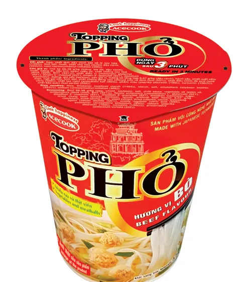 Ra mắt sản phẩm PHỞ LY TOPPING
