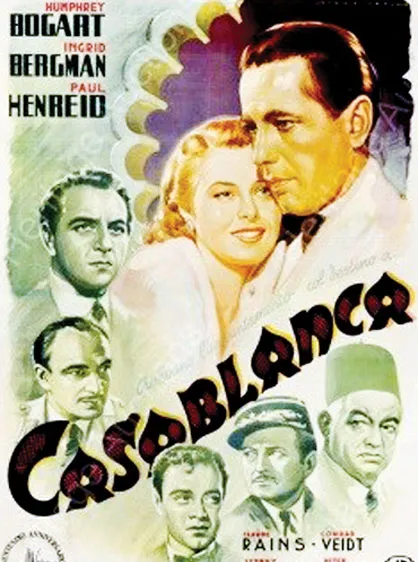 Poster phim Casanblanca có giá cao kỷ lục