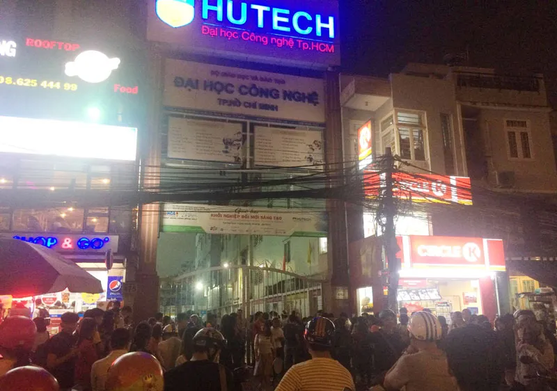  Lực lượng chức năng phong tỏa hiện trường