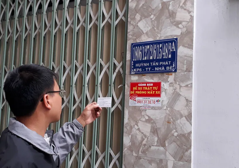 Số nhà lung tung, khó tìm