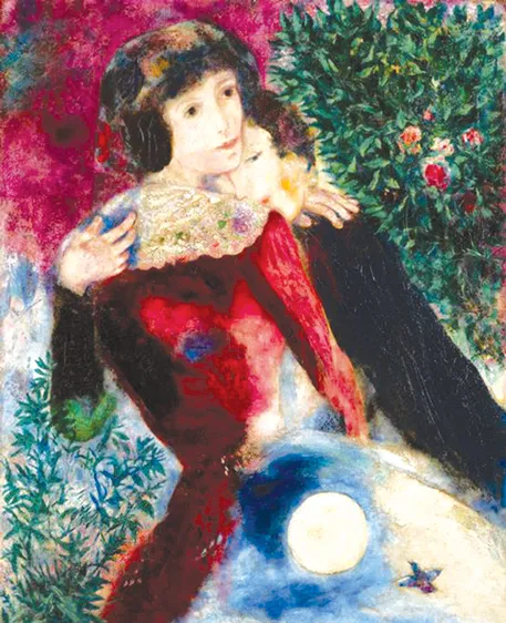Les Amoureux của danh họa Chagall có giá kỷ lục