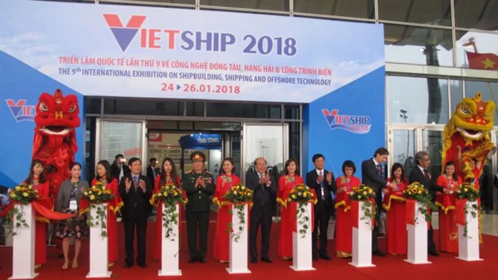 Gần 100 doanh nghiệp tham gia Triển lãm Vietship 2018