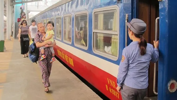 Còn nhiều vé tàu từ Hà Nội đi các tỉnh phía Nam