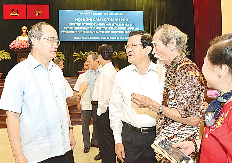 Bí thư Thành ủy TPHCM Nguyễn Thiện Nhân: Đột phá công tác cán bộ, triển khai hiệu quả cơ chế đặc thù