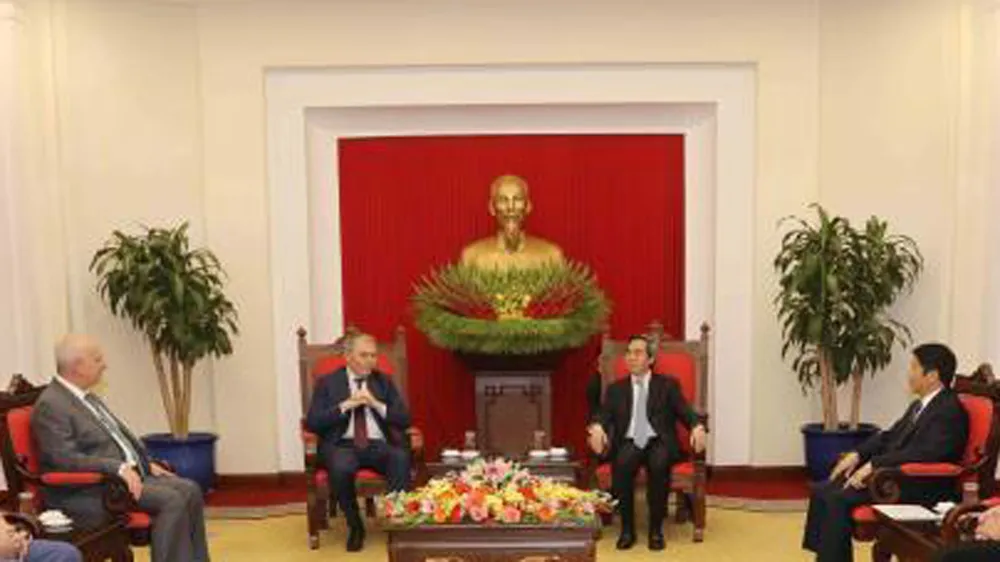 Đoàn đại biểu Đảng Cộng sản Liên bang Nga thăm và làm việc tại Việt Nam 