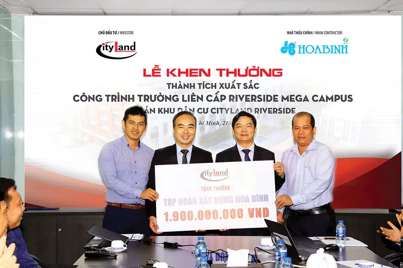 Thi công chất lượng, chủ đầu tư thưởng nhà thầu 1,9 tỷ đồng