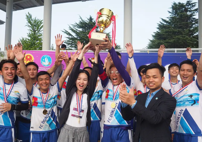 Sân chơi thể thao của sinh viên Việt tại Hàn Quốc