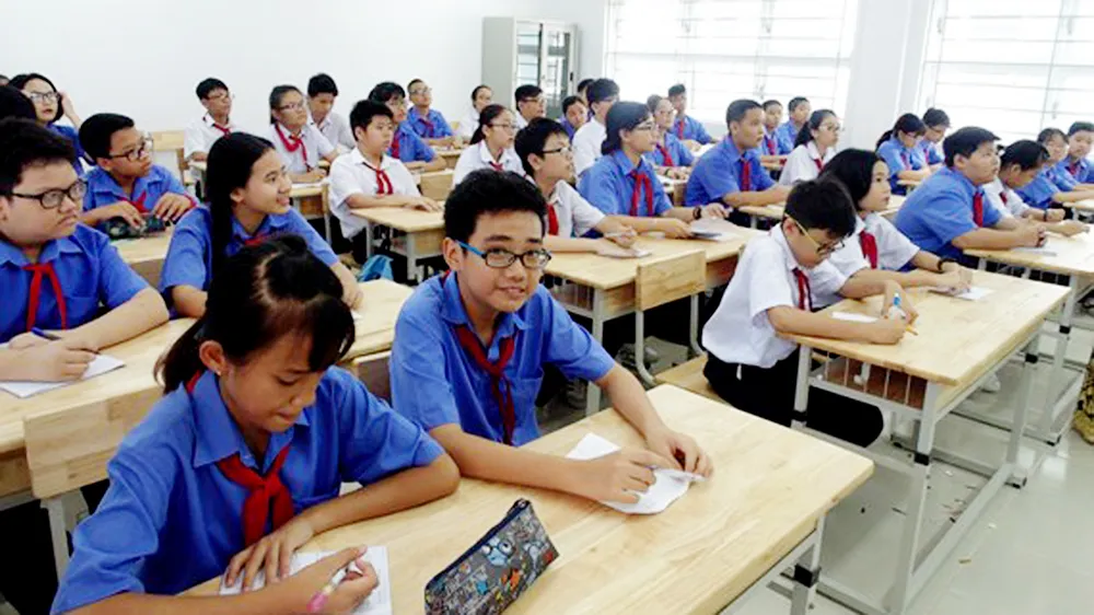 Triển khai cơ sở dữ liệu dùng chung đối với học sinh THCS