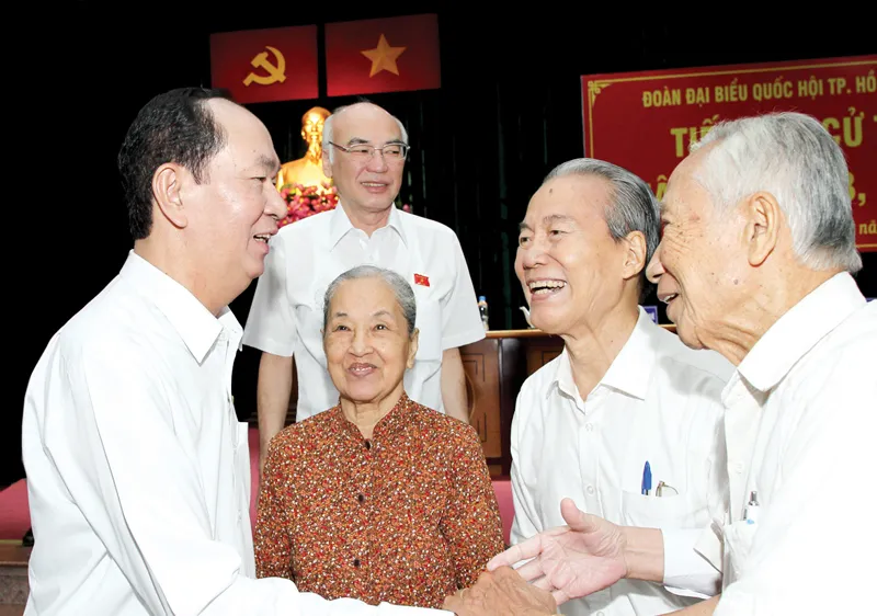 Chủ tịch nước Trần Đại Quang hoàn thành xuất sắc trọng trách của mình trước nhân dân