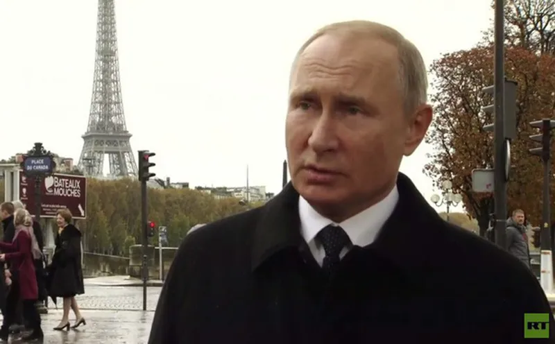 Tổng thống Nga Putin. Ảnh: RT.