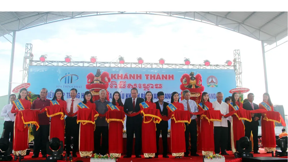 An Giang: 100 tỷ đồng xây khu tập trung hàng hóa cửa khẩu