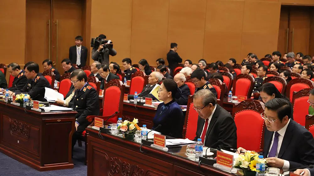 Chủ tịch Quốc hội Nguyễn Thị Kim Ngân tham dự Hội nghị triển khai công tác ngành KSND năm 2019