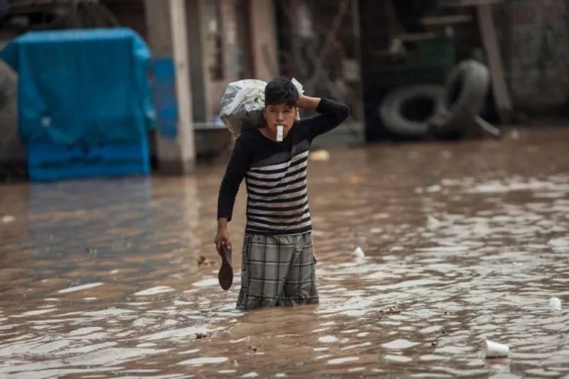 Mưa lớn là thiên tai thường xuyên xảy ra tại Peru. (Nguồn: Latest gla news)