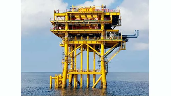 Thu hoạch hơn 1.200 tấn dầu mỗi ngày từ mỏ Cá Tầm
