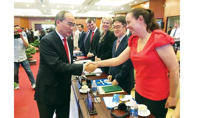 Lãnh đạo TPHCM gặp gỡ doanh nghiệp FDI: Cam kết môi trường đầu tư minh bạch, thuận lợi
