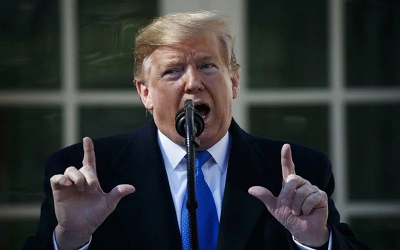 Tổng thống Mỹ Donald Trump. (Ảnh: AP)