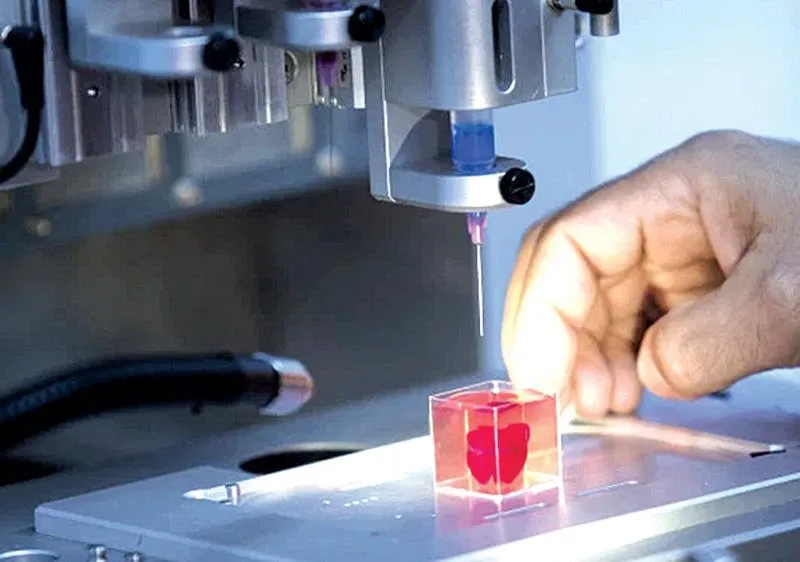 Ứng dụng in 3D để tạo tim cấy ghép trên người