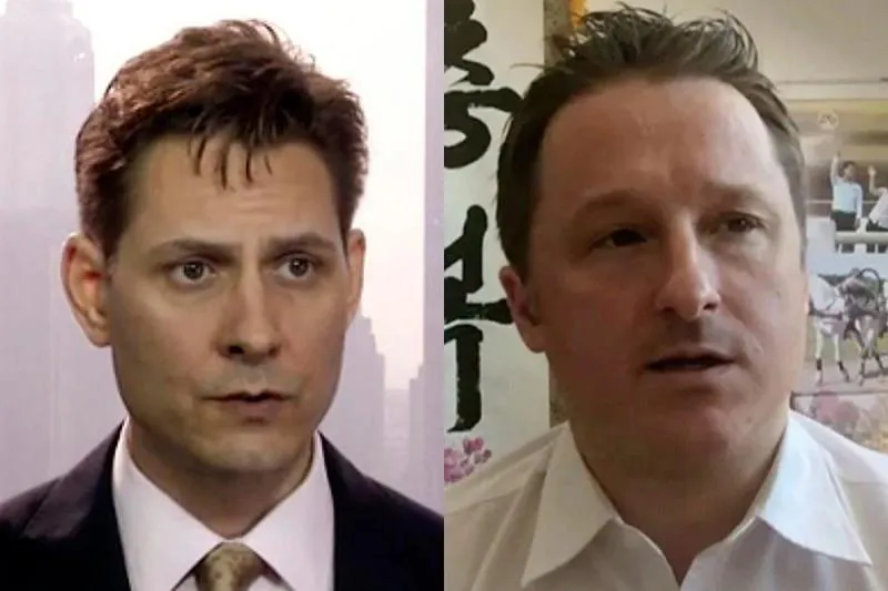 Michael Kovrig (trái) và Michael Spavor, 2 công dân Canada bị Trung Quốc bắt giữ. (Nguồn: AP)