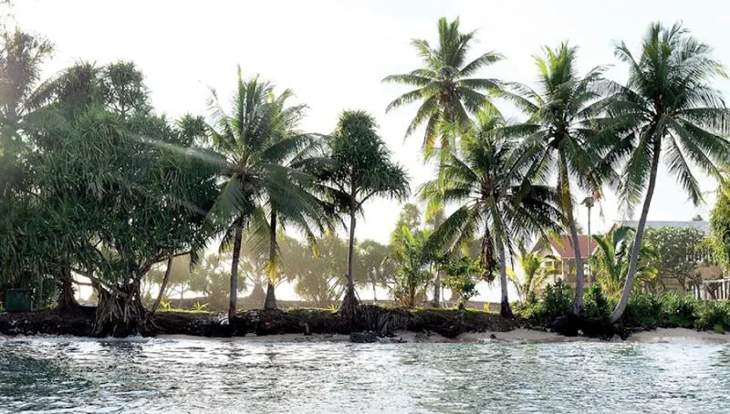 Quốc đảo Tuvalu đang chìm dần