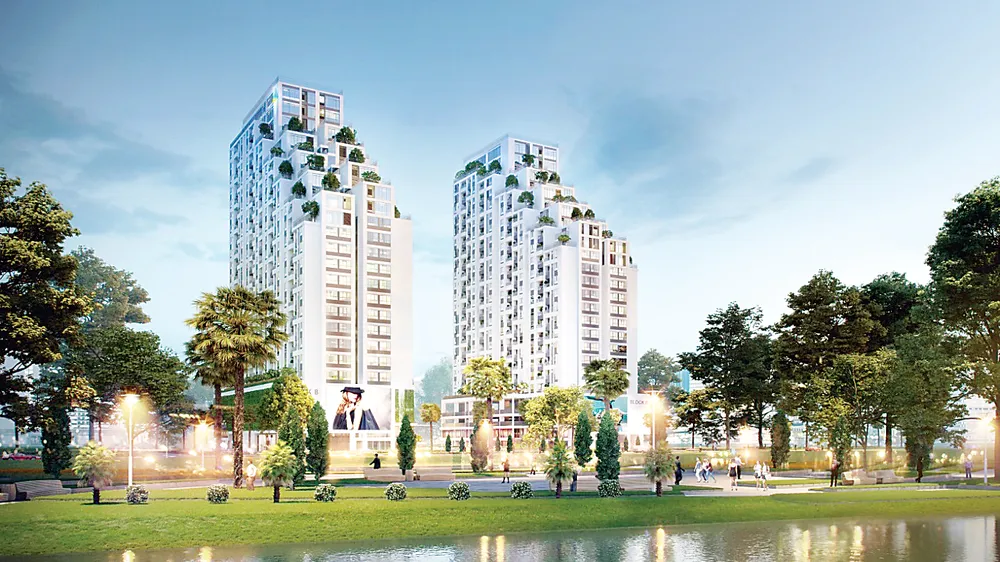 Dự án Khu căn hộ Luxgarden (quận 7) là một trong những dự án ấn tượng nhất của Đất Xanh được lựa chọn