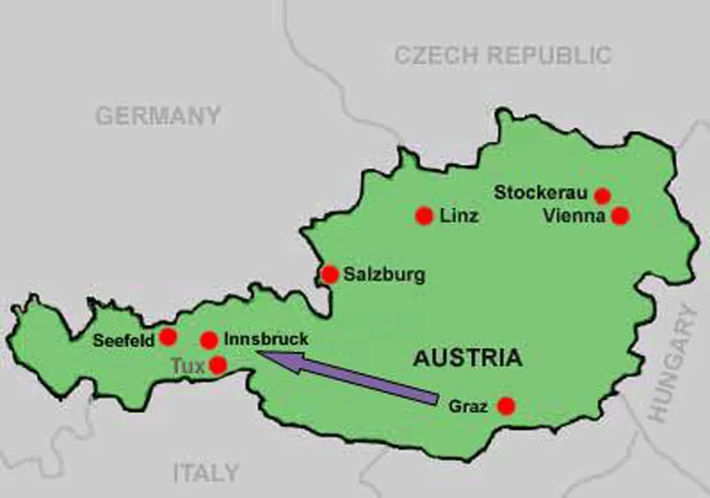 Tai nạn xảy ra trên núi Gabler gần TP Innsbruck, Áo, ngày 27-8-2017