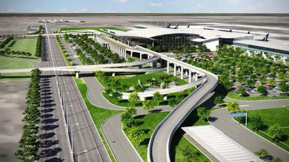 Phối cảnh dự án Cảng Hàng không Quốc tế Long Thành