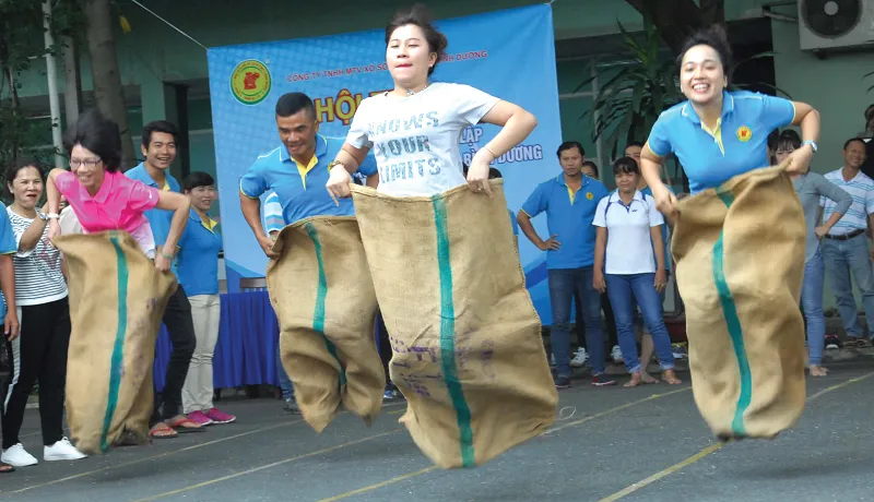 Hội thao chào mừng kỷ niệm 38 năm ngày thành lập Công ty TNHH MTV Xổ số kiến thiết Bình Dương